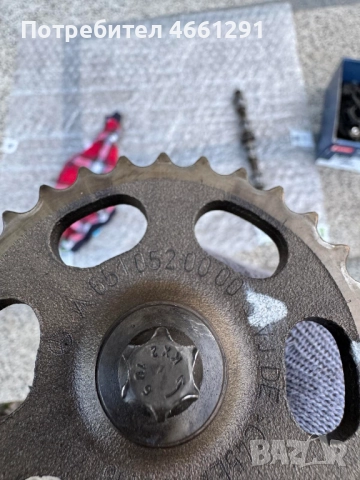 Зъбно колело разпределитен вал двигател на Мерцедес Mercedes 2.2Cdi 651 само за 30лв. A6510520000, снимка 3 - Части - 52560529