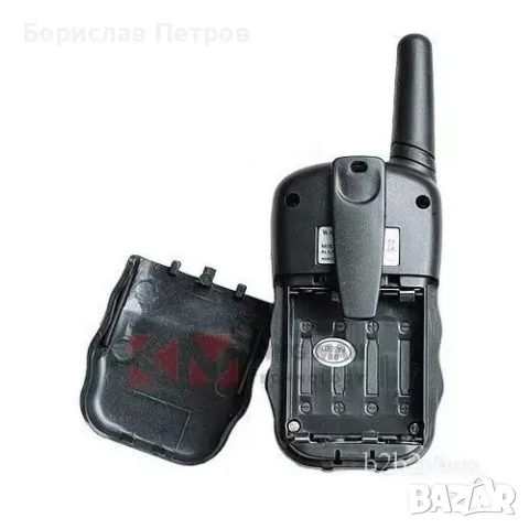 Уоки токи с голям обхват от 3км - вграден фенер / Цвят: Черен / Количество: 1 комплект, снимка 7 - Други - 55754787