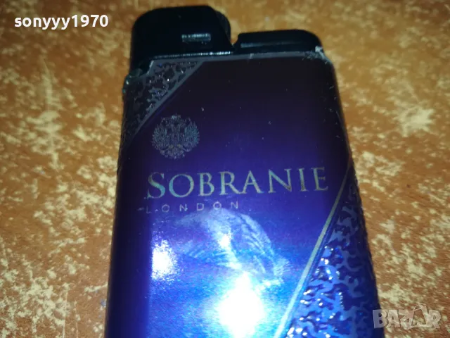 SOBRANIE-BLUE NEW MODEL-ЗАПАЛКА ЗА КОЛЕКЦИЯ 2811241537, снимка 4 - Колекции - 48142376