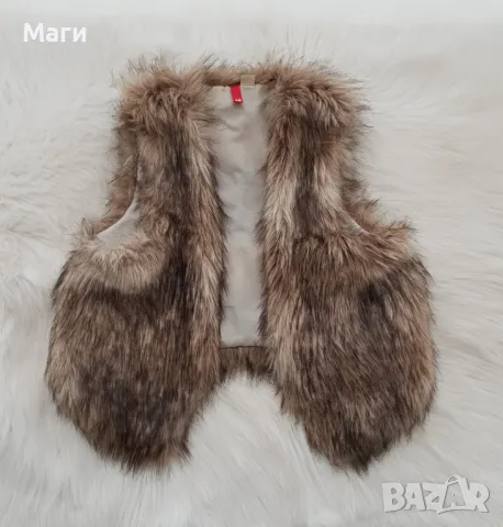 Пухен елек H&M 12-14 години  , снимка 10 - Детски якета и елеци - 48422396