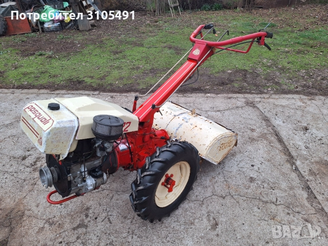 Мотоблок Pasquali ACME 15к.с.  фреза голям Italy