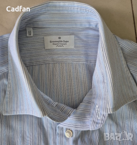 Премиум риза Ermenegildo Zegna, снимка 2 - Ризи - 51711766