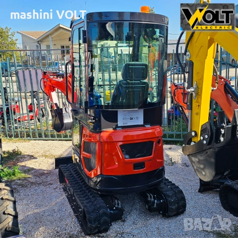 Мини багер 2 тона, с кабина, чупеща стрела, NT-E20, снимка 3 - Индустриална техника - 52154880