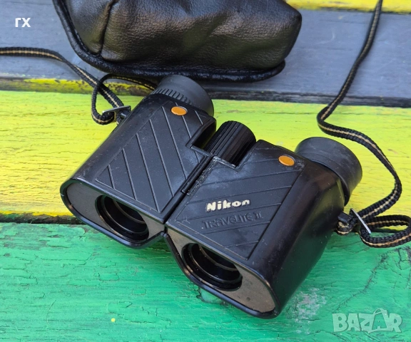 Бинокъл Bushnell Insta Focus 7x35, Nikon Travellite II, снимка 6 - Екипировка - 51791665