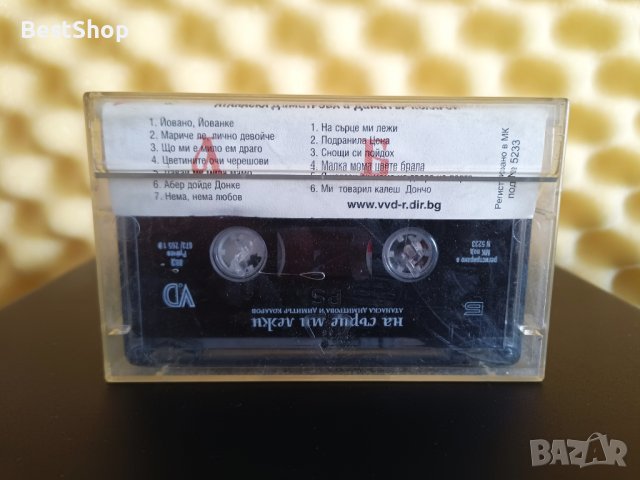 Атанаска Димитрова и Димитър Коларов - На сърце ми лежи, снимка 2 - Аудио касети - 40437985