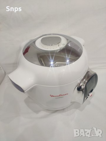 Интелигентен мултикукър Moulinex CE704110  (800 вата, френска версия) бял/хром , снимка 2 - Мултикукъри - 39668813