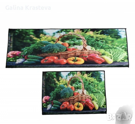 Комплект водоустойчиви постелки за кухня:различни цветове, снимка 9 - Аксесоари за кухня - 53696935