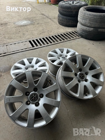 Джанти VW - Audi 5х112 15” , снимка 3 - Гуми и джанти - 53558151