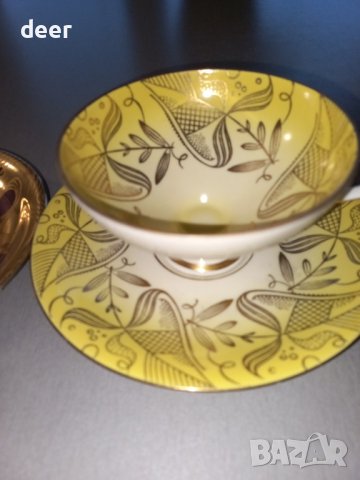 Сто годишни  баварски порцеланови чаши, снимка 10 - Чаши - 44385840