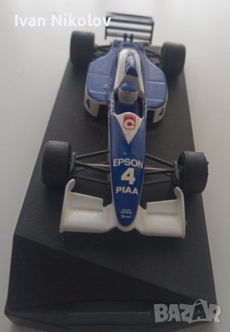 1/43 Tyrell-Ford 019 Jean Alesi by Onyx с автограф от Алези!, снимка 8 - Фен артикули - 41462849