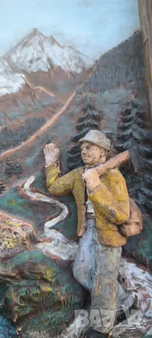 картина от дърворезба, снимка 7 - Картини - 46547700