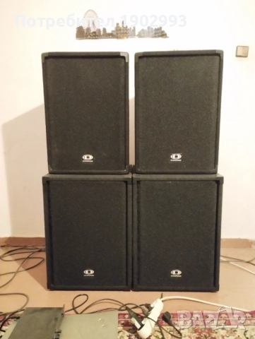 Тонколони 12"трилентови  топове 15 баси EV стъпало Electro voice Q66 и кросоувър , снимка 2 - Тонколони - 52898986