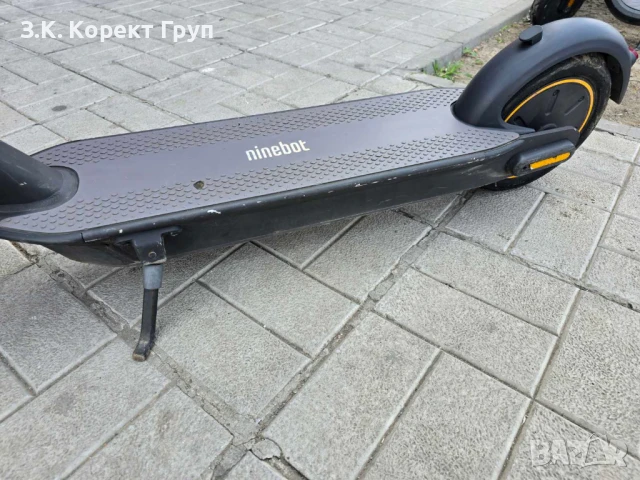Електрически скутер-тротинетка SEGWAY KICKSCOOTER MAX G30 ДО 25 КМ/Ч, ПРОБЕГ ДО 65 КМ, снимка 9 - Други спортове - 50652389