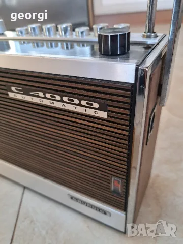 ретро радио касетон Grundig C 4000 automatic , снимка 3 - Радиокасетофони, транзистори - 49071806