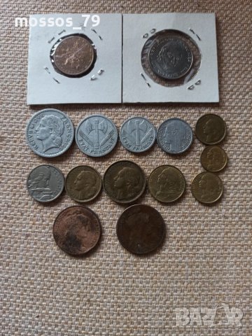 Лот Френски монети, снимка 3 - Нумизматика и бонистика - 39524913