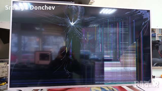 Sony KD-55XF7077 със счупен екран-APS-395/B(CH)/1-983-119-11 (173703211)/18Y_SHU11APHTA4V0.0 