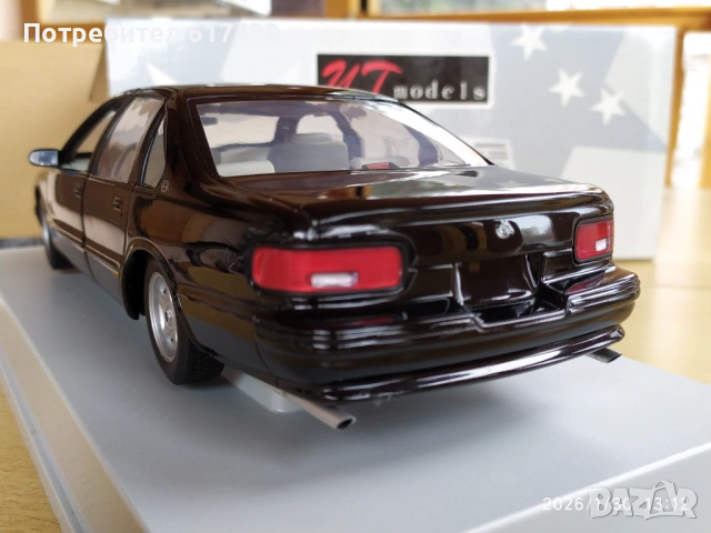 1:18 Метален модел на Chevrolet Impala SS 1996 - UT MODELS, снимка 8 - Колекции - 53282988