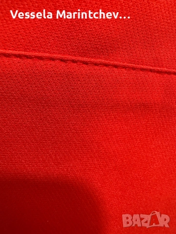 Блуза тип сако в ярко червено , снимка 2 - Блузи с дълъг ръкав и пуловери - 53101283