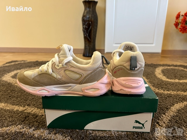 Детски момичешки маратонки Пума, 36 номер, снимка 4 - Детски маратонки - 51496404