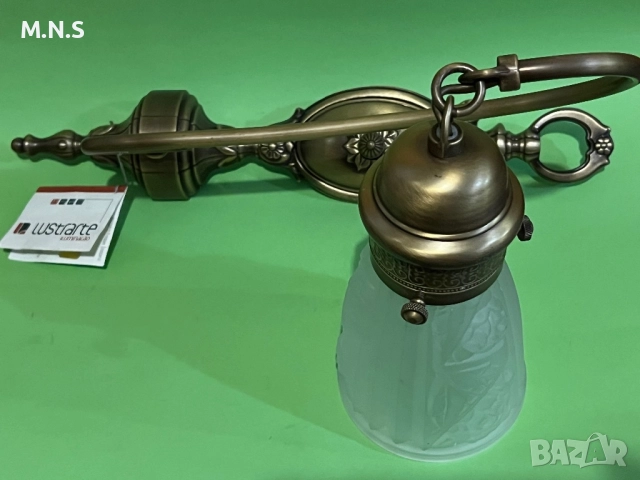 Ретро Нощна Лампа + стенна Лампа , снимка 8 - Настолни лампи - 52848404