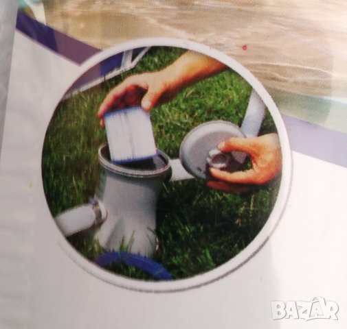 Помпа за басейн филтрираща 1249л./час (330 GAL/ H) Bestway , снимка 8 - Водни спортове - 14052843