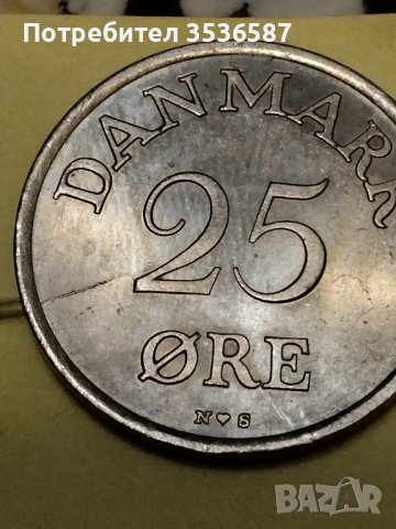 Продавам Дефектна Монета.25 ORE DAN MARK.1949г., снимка 2 - Нумизматика и бонистика - 44423309