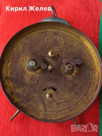 GUSTAV BECKER Стар БУДИЛНИК Гарантиран от БРАТЯ ГЕОРГИЕВИ Магазин ЛОНЖИН ПЛЕВЕН - ЦАРСКО ВРЕМЕ 43680, снимка 16 - Антикварни и старинни предмети - 44466401