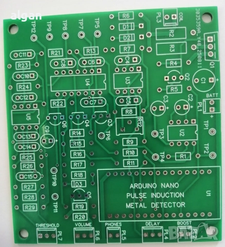металдетектор,металотърсач, платка, 20 лв