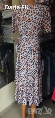 Дълга рокля тип "прегърни ме", снимка 6 - Рокли - 41877071