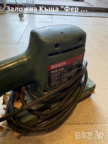 Виброшлайф Bosch , снимка 4 - Други инструменти - 53256290