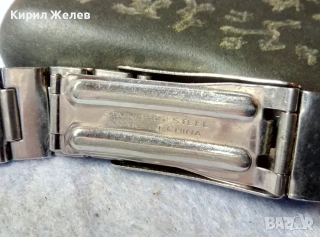 СТАРА ВЕРИЖКА от НЕРЪЖДАЕМА СТОМАНА с МАРКИРОВКИ За РЪЧЕН МЪЖКИ ЧАСОВНИК 49846, снимка 6 - Каишки за часовници - 48694966