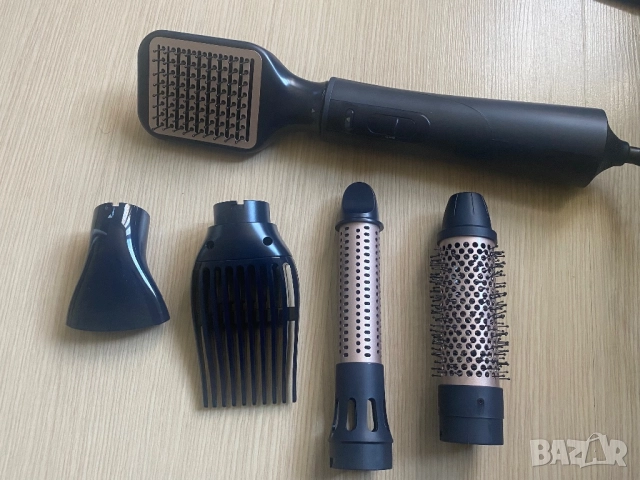 НОВА Четка с горещ въздух Philips Air Styler 5000 - сешоар, маша, снимка 3 - Маши за коса - 52735826