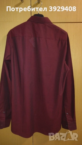 Мъжка риза дълъг ръкав, снимка 2 - Ризи - 52464175