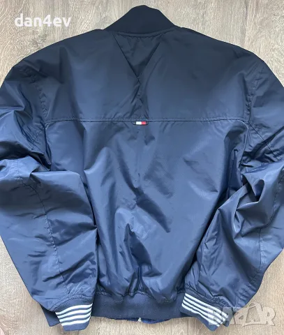 Двулицево яке бомбър Tommy Hilfiger, снимка 8 - Якета - 55944930