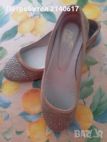 Нови пантофки ALBA MODA N:38/39,100% велур, снимка 2 - Дамски ежедневни обувки - 41486718