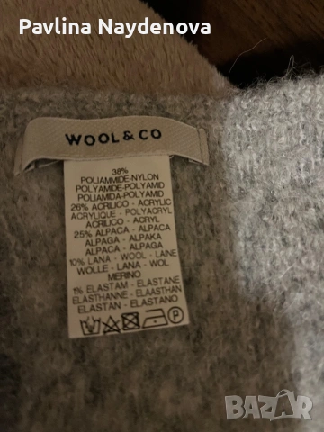 Топъл шал wool&co, снимка 4 - Шалове - 53222787