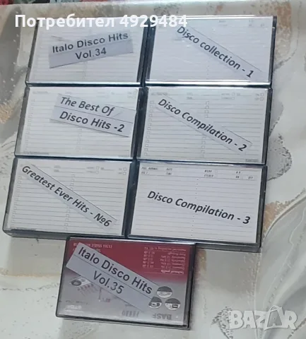 Аудио касети BASF с Диско хитове, снимка 4 - Аудио касети - 55801676