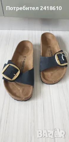 BIRKENSTOCK Leather Womens Germany Size 42/27см. НОВО!ОРИГИНАЛ! Дамски Чехли!