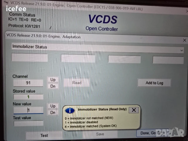 Компютър от 1.9 tdi 131 коня - immo off, снимка 3 - Части - 50473650
