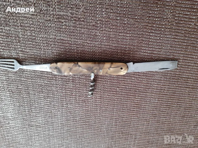 Стар джобен нож,ножче,ножка #79, снимка 4 - Други ценни предмети - 47667512
