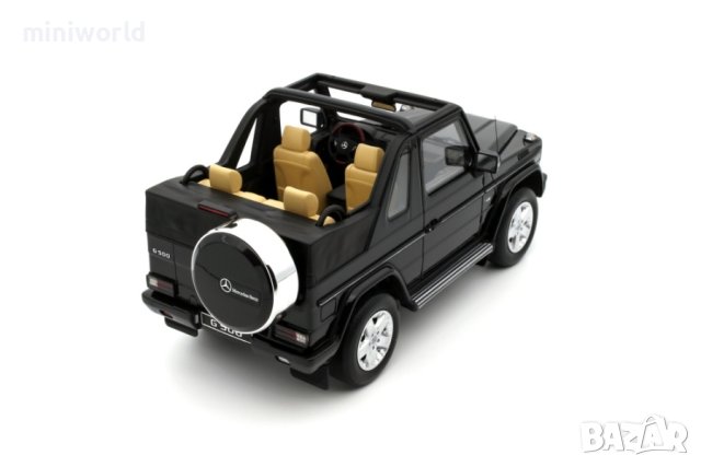 Mercedes-Benz G500 G-Klasse Cabrio 2007 - мащаб 1:18 на Ottomobile моделът е нов в кутия, снимка 7 - Колекции - 44490695