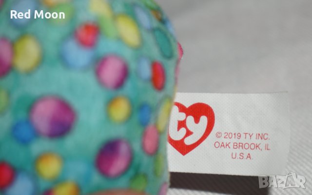 Лот от 4 Плюшени Играчки Beanie Boo's Yips Bloomy Stripes and Kale, снимка 17 - Плюшени играчки - 42509388