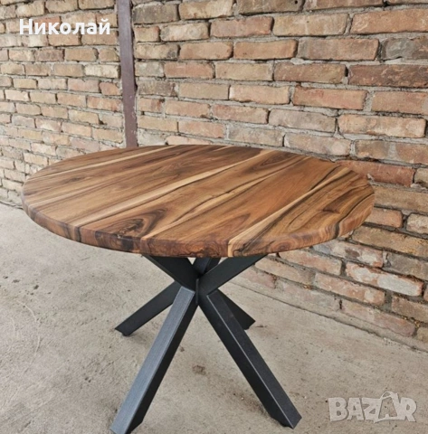 трапезна маса масив орех, снимка 13 - Маси - 53541307