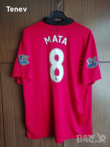 Manchester United Juan Mata Nike оригинална футболна тениска фланелка Мата Манчестър Юнайтед 