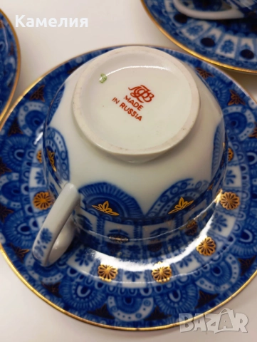 Руски порцелан , снимка 10 - Чаши - 52225633