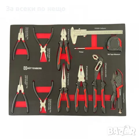 Шкаф с инструменти със 7 чекмеджета – 6 пълни ForceKraft - Huttenberg, снимка 4 - Други инструменти - 50322657