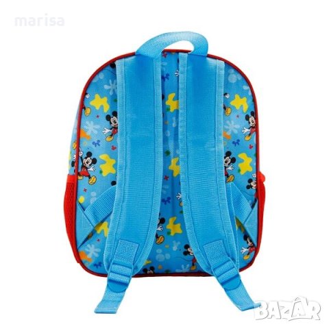 Детска раница Disney Mickey Cheerful 3D, 31cm Код: 8445118032437, снимка 3 - Раници - 41797520