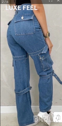 ✨ Дамски Дънки , снимка 5 - Дънки - 53848016