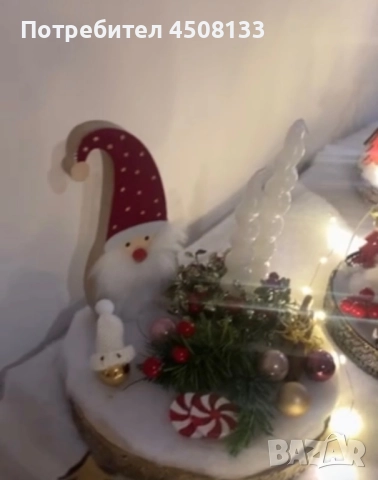 Коледни свещници , снимка 2 - Декорация за дома - 52527622