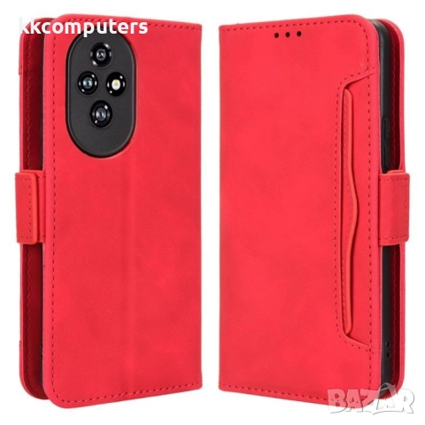 Honor 200 5G Multiple Card Slots /Magnetic Wallet Калъф и Протектор, снимка 2 - Калъфи, кейсове - 52835409